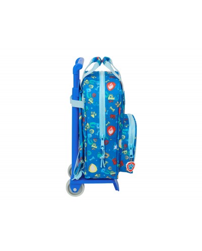 Mochila 765 con carro 805 safta paw patrol pups rule 280x200x80 mm