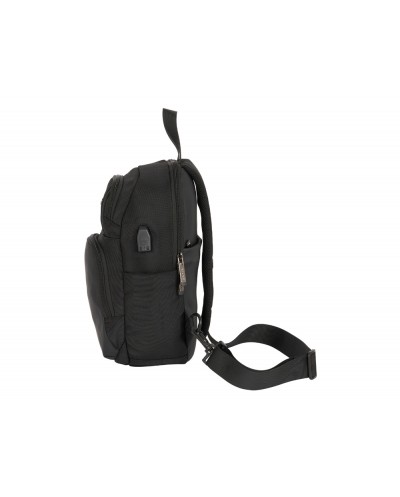 Mini mochila safta 1 hombrera tablet 10 usb safta business 340x180x120 mm