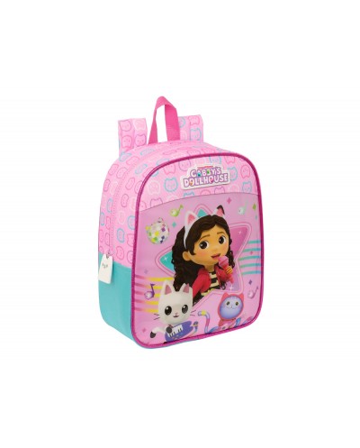 Mochila safta guarderia adaptable a carro gabby s dollhouse party 270x220x100 mm