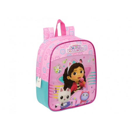 Mochila safta guarderia adaptable a carro gabby s dollhouse party 270x220x100 mm