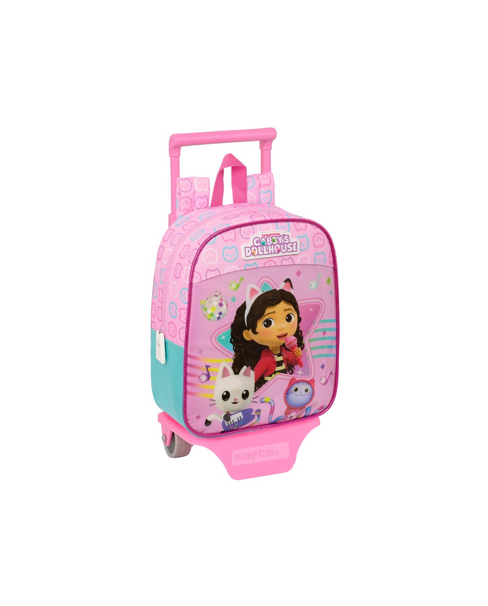 Mochila 232 con carro 805 safta gabby s dollhouse party 270x220x100 mm