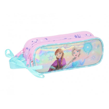 Bolso escolar portatodo safta doble frozen ii cool days 80x210x60 mm