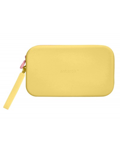 Estuche portatodo antartik tropical dive silicona soft rectangular 190x120x25 mm amarillo