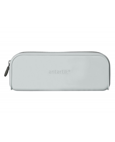 Estuche portatodo antartik prisma silicona soft rectangular 185x50x75 mm gris