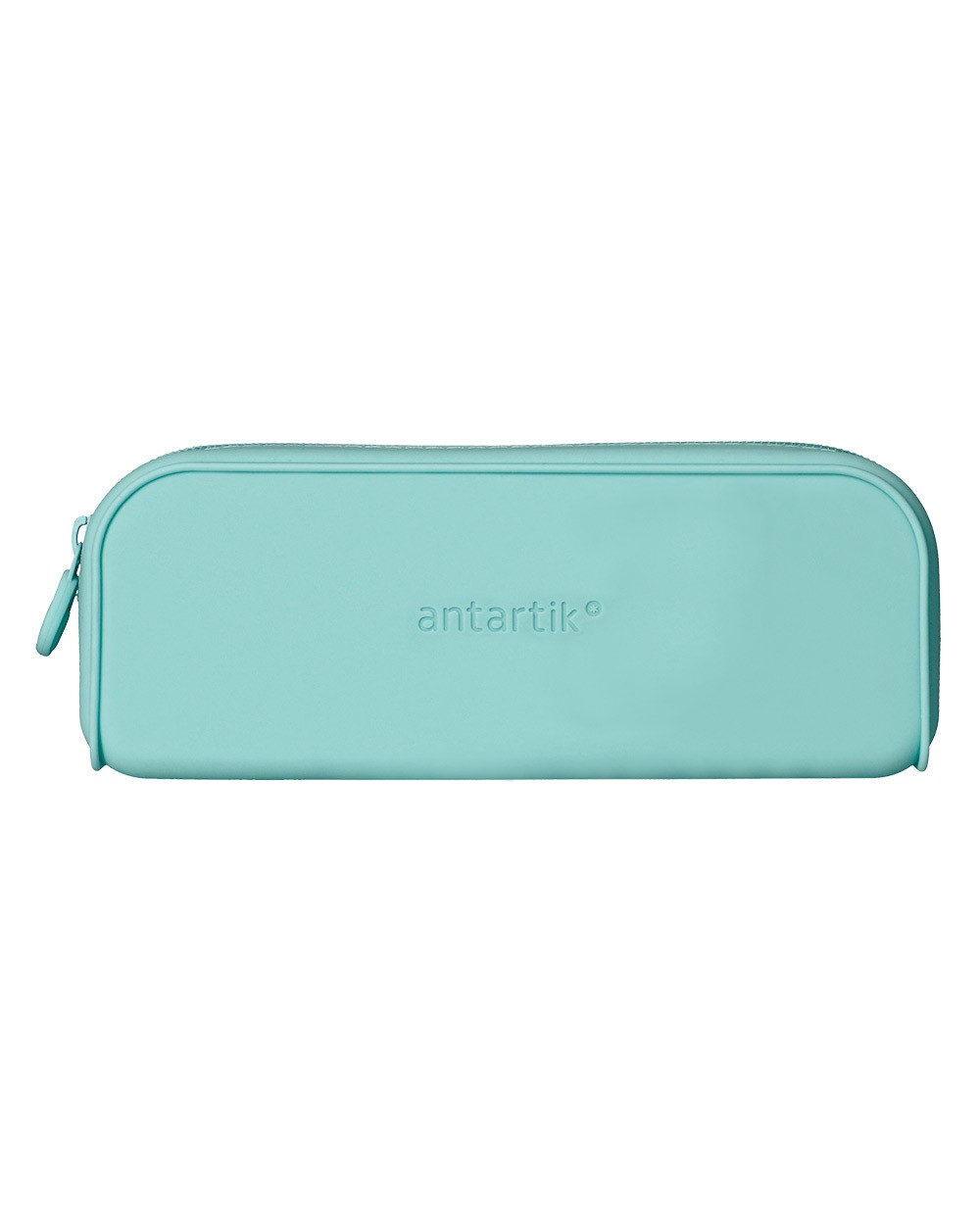 Estuche portatodo antartik prisma silicona soft rectangular 185x50x75 mm menta