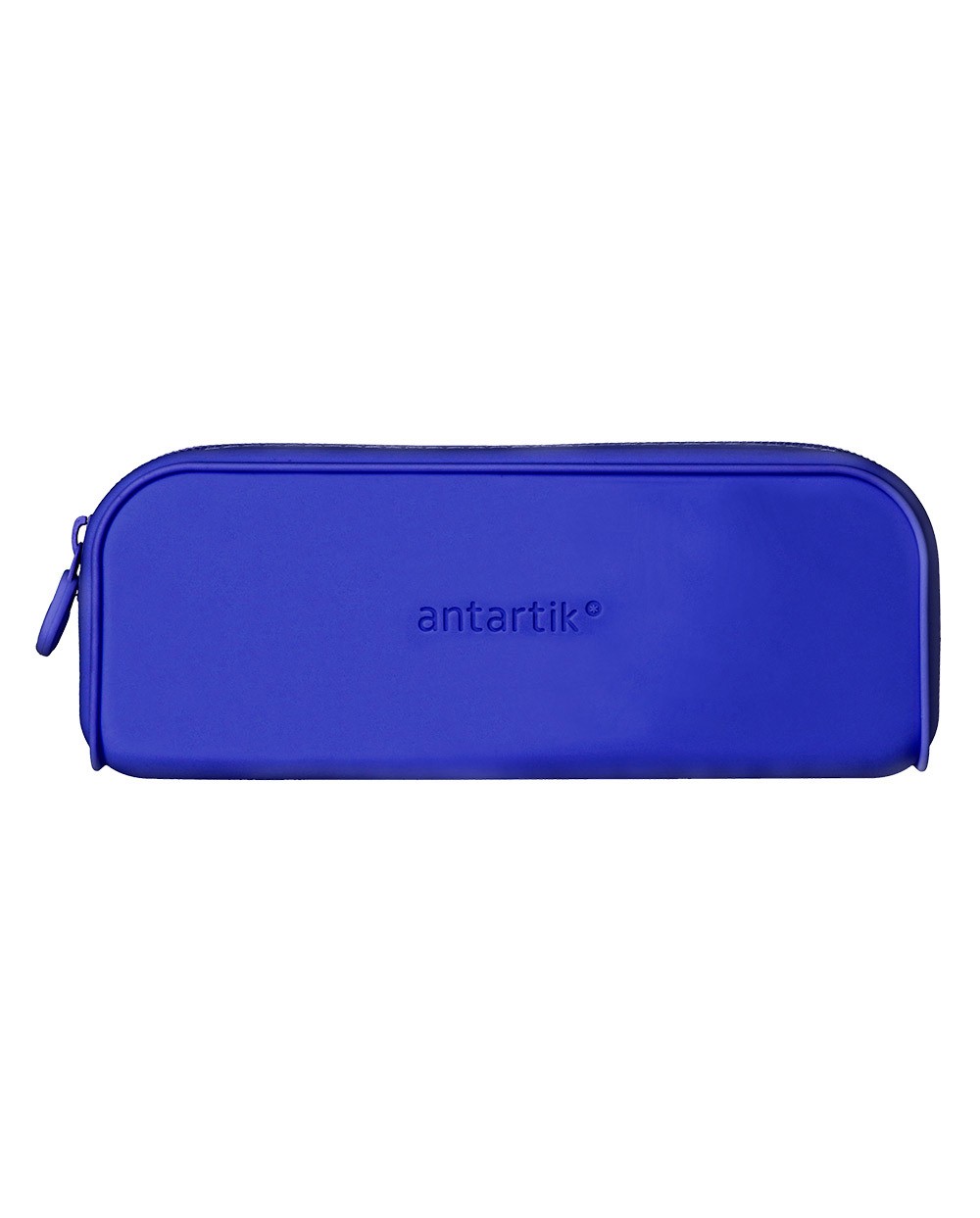 Estuche portatodo antartik prisma silicona soft rectangular 185x50x75 mm azul oscuro