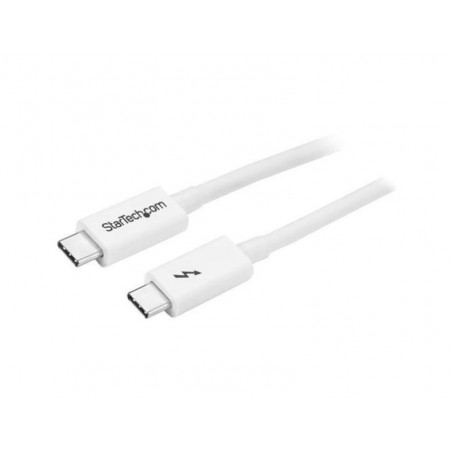 Cables ordenador movilidad startech cable 1m thunderbolt 3 blanco