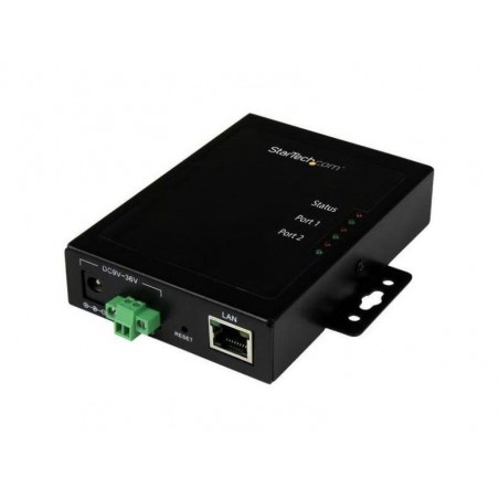 Adaptadores startech servidor 2x serie rs232 a ip