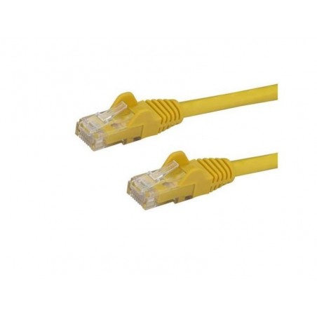 Cables fibra ethernet telef startech cable de red 5m amarillo cat6