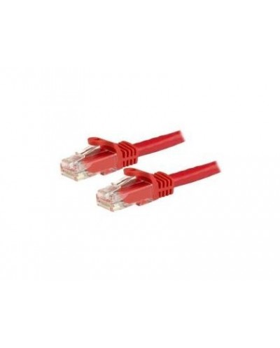 Cables fibra ethernet telef startech cable 5m cat6 snagless rojo