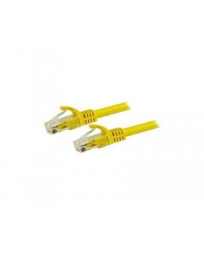 Cables fibra ethernet telef startech cable 1m amarillo red snagless