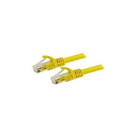 Cables fibra ethernet telef startech cable 1m amarillo red snagless