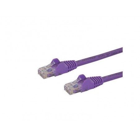 Cables fibra ethernet telef startech cable de red 10m purpura cat6