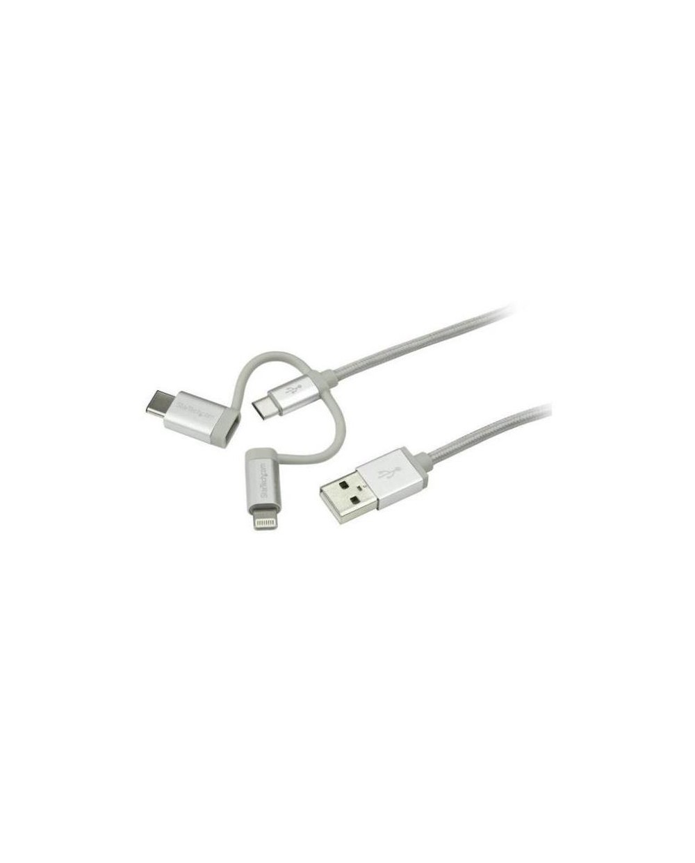 Adaptadores startech cable 1m usb a lightning usbc