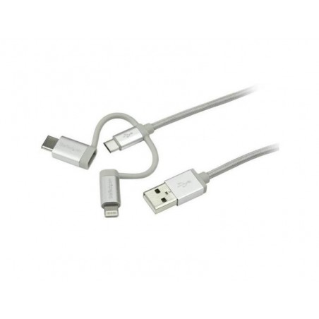 Adaptadores startech cable 1m usb a lightning usbc