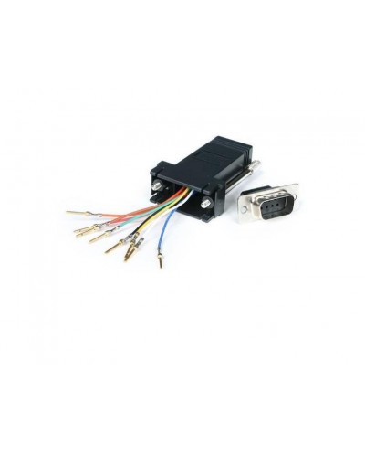 Cables ordenador movilidad startech adaptador modular db9 a rj45