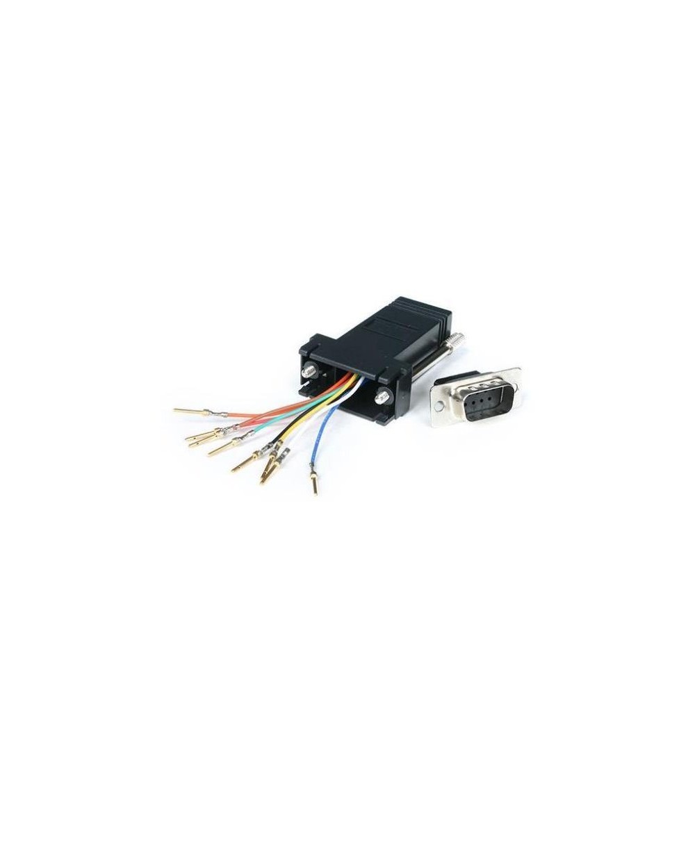 Cables ordenador movilidad startech adaptador modular db9 a rj45