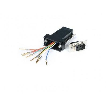 Cables ordenador movilidad startech adaptador modular db9 a rj45