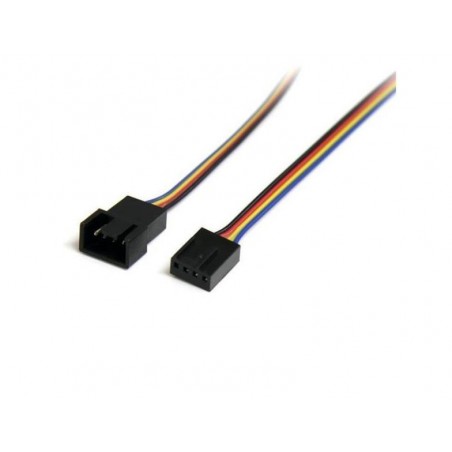 Cables ordenador movilidad startech cable extensor 0 3m pwm 4 pines ali