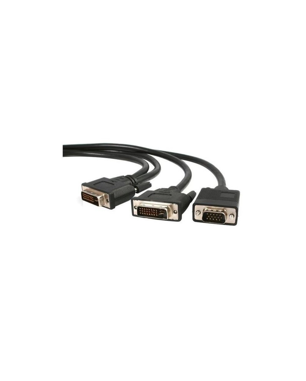 Cables audio video startech cable 1 8m dvi i a dvi d y vga