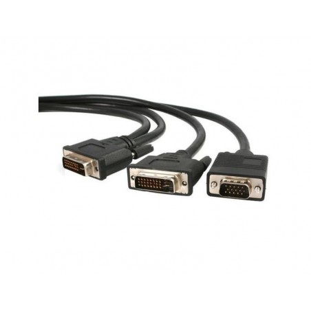 Cables audio video startech cable 1 8m dvi i a dvi d y vga