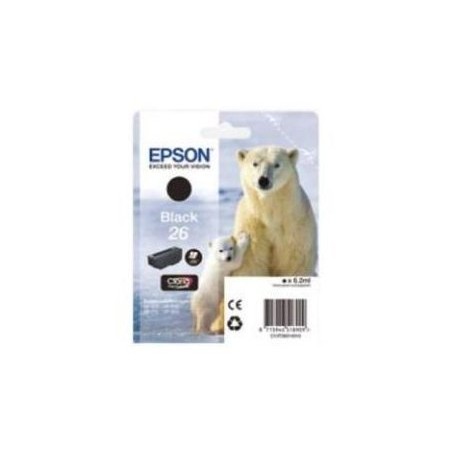 Consumibles epson tinta claria 26 negra bl