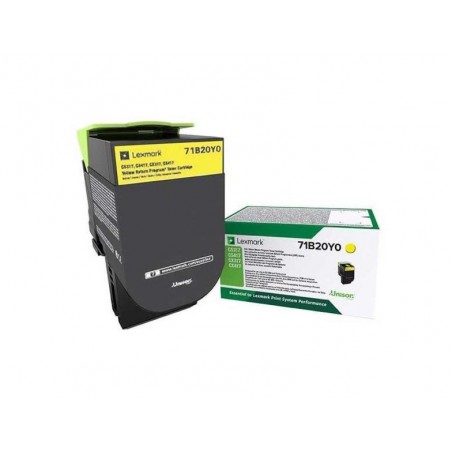 Consumibles lexmark toner amarillo retorn 2300pag