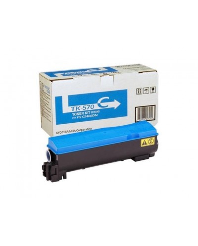 Consumible impresora laser kyocera toner cian tk 570c fs c5400