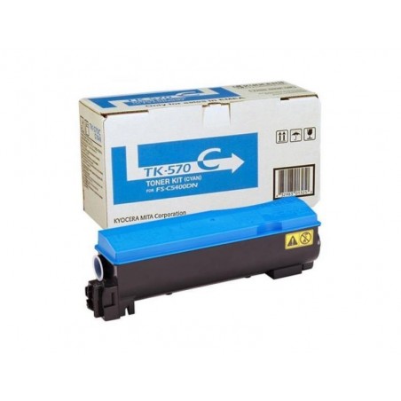 Consumible impresora laser kyocera toner cian tk 570c fs c5400