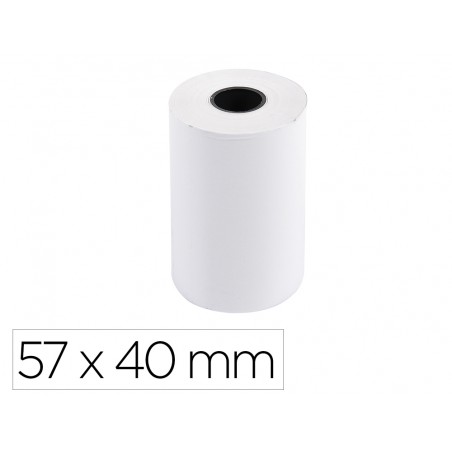 Rollo sumadora exacompta termico 57x40 mm 55 g m2 sin bpa