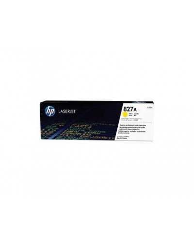 Consumible impresora laser hp toner amarillo laserjet 827a