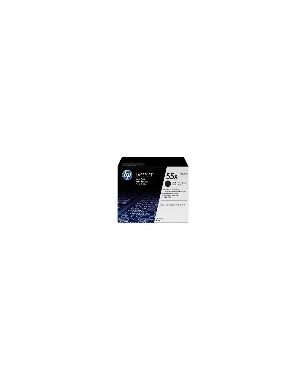 Consumible impresora laser hp toner negro laserjet p3015 pk2
