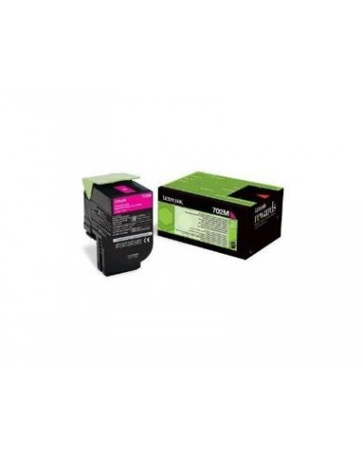 Consumible impresora laser lexmark 702m toner magenta retorn