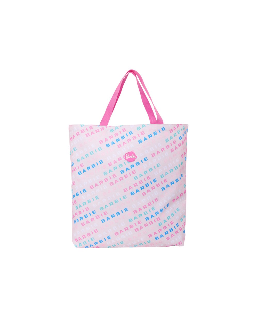 Bolsa shopping bag safta barbie logomania 450x500x100 mm