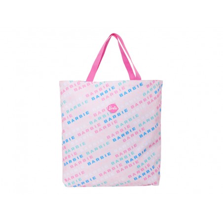 Bolsa shopping bag safta barbie logomania 450x500x100 mm