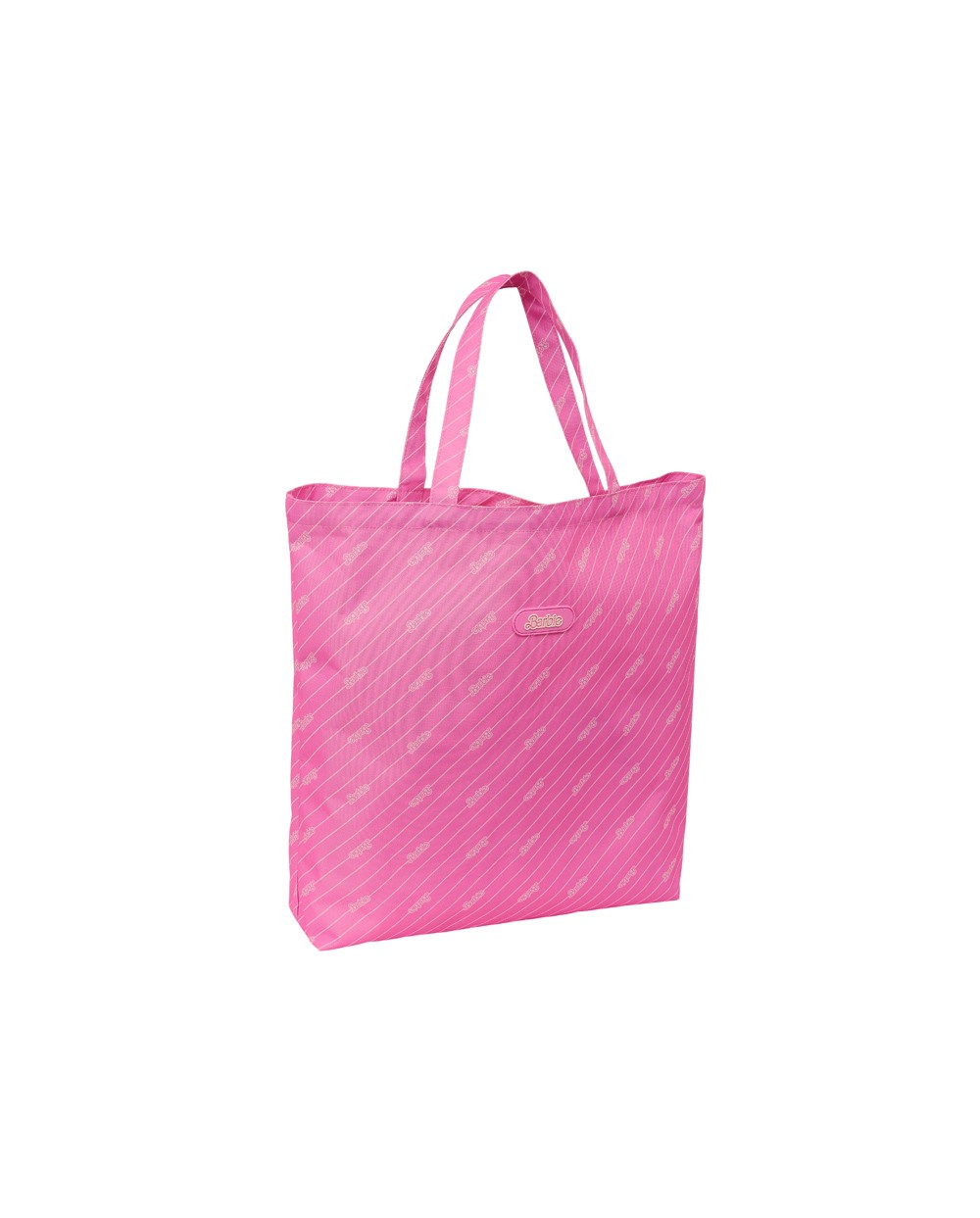 Bolsa shopping bag safta barbie logomania rosa 450x500x100 mm