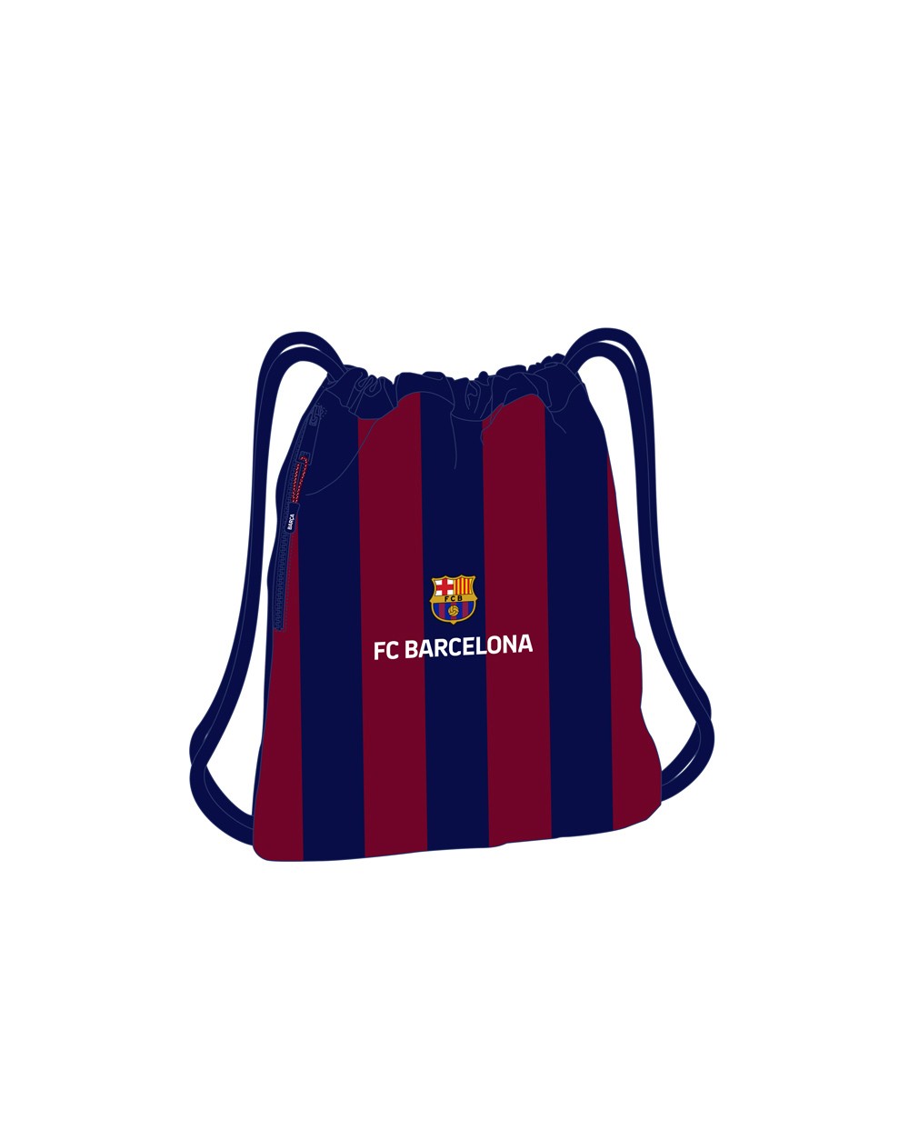 Saco deportivo safta fc barcelona 400x350x10 mm