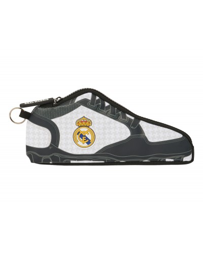 Bolso escolar portatodo safta zapatilla real madrid 1 equipacion 24 25 100x240x20 mm