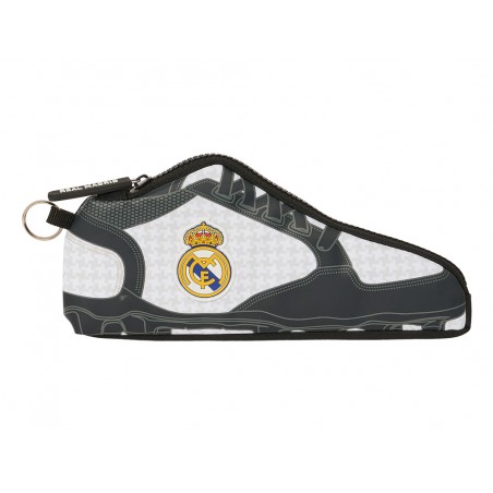 Bolso escolar portatodo safta zapatilla real madrid 1 equipacion 24 25 100x240x20 mm