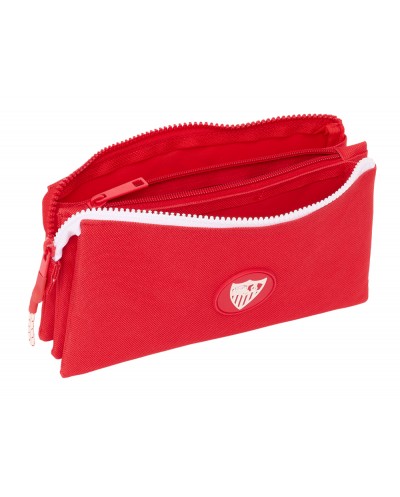 Bolso escolar portatodo safta triple sevilla fc corporativa 120x220x30 mm