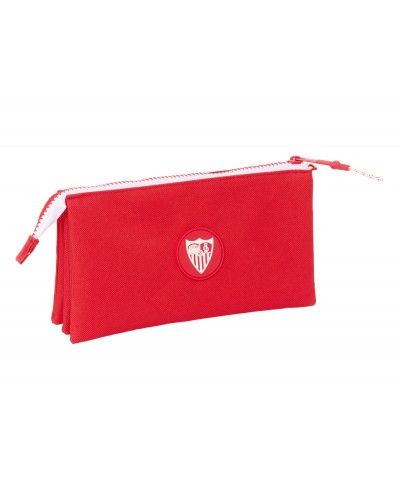 Bolso escolar portatodo safta triple sevilla fc corporativa 120x220x30 mm