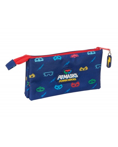 Bolso escolar portatodo safta triple pjmasks ready 120x220x30 mm