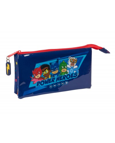 Bolso escolar portatodo safta triple pjmasks ready 120x220x30 mm