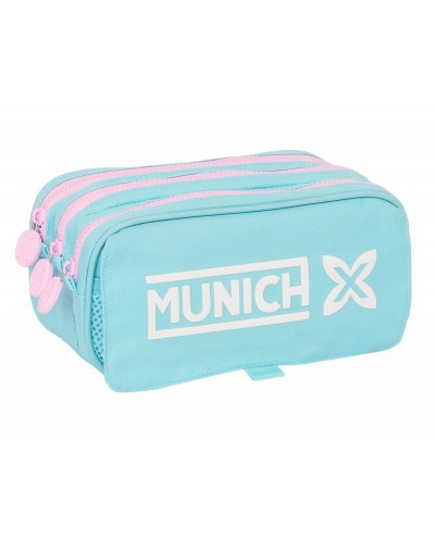 Bolso escolar portatodo safta triple big munich heaven 100x215x80 mm