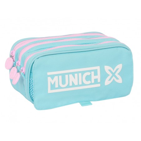 Bolso escolar portatodo safta triple big munich heaven 100x215x80 mm