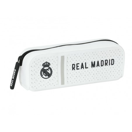 Bolso escolar portatodo safta silicona real madrid 1 equipacion 24 25 75x185x55 mm
