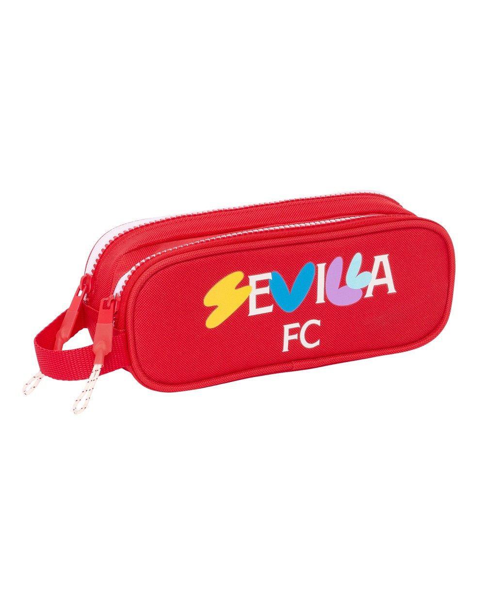 Bolso escolar portatodo safta doble sevilla fc corporativa 80x210x60 mm