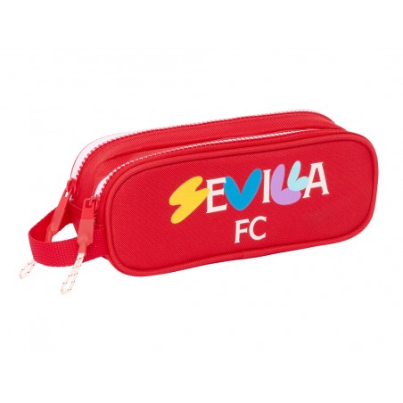 Bolso escolar portatodo safta doble sevilla fc corporativa 80x210x60 mm