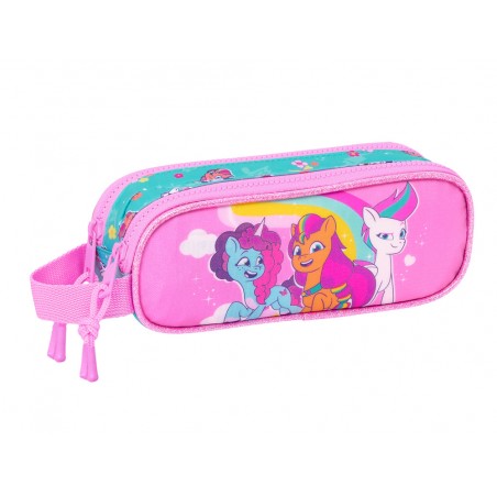 Bolso escolar portatodo safta doble my little pony magic 80x210x60 mm