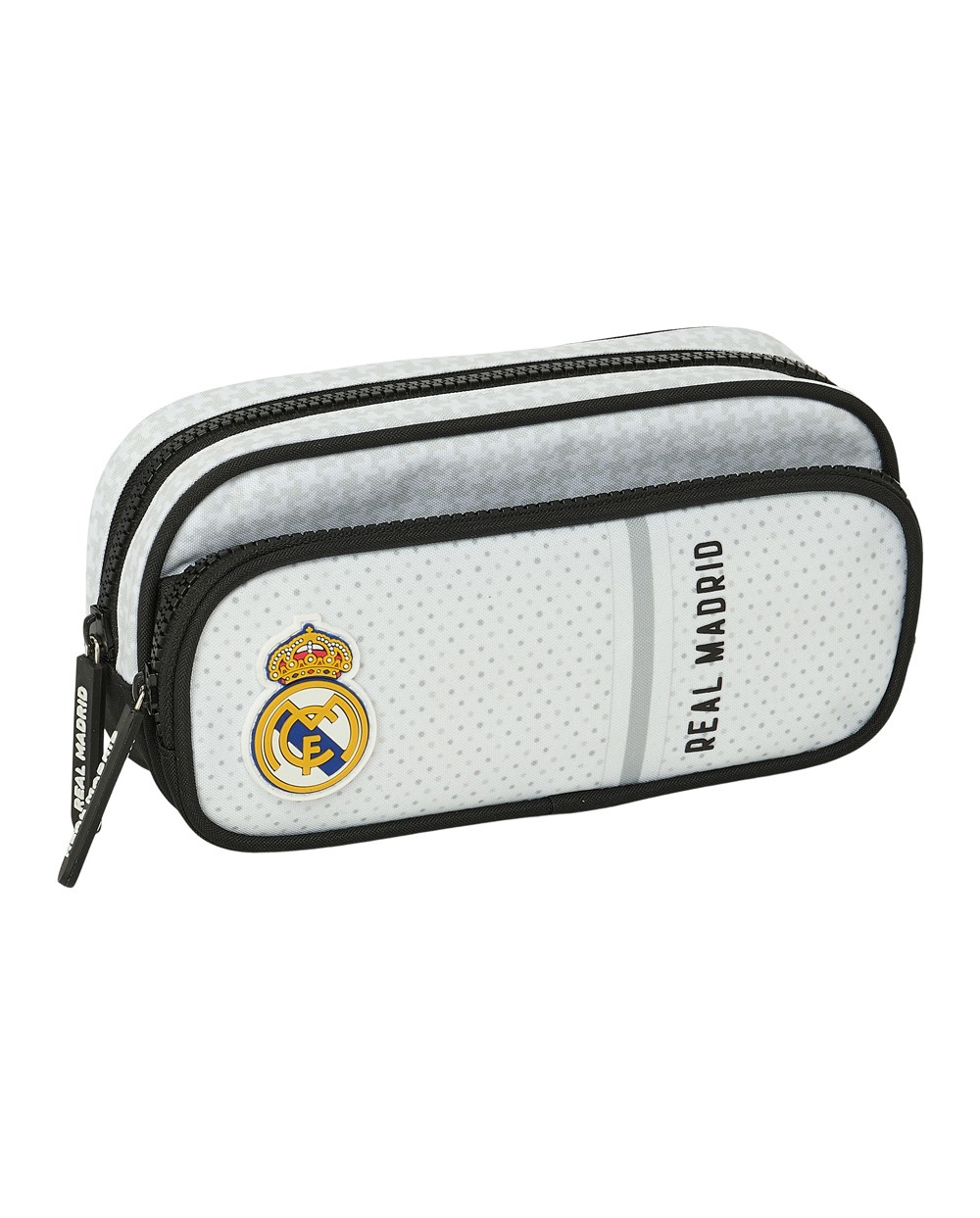 Bolso escolar portatodo safta con bolsillo real madrid 1 equipacion 24 25 105x210x60 mm